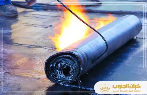 عزل الاسطح حراري بابها 0530609402 كيان الجنوب لحام لفائف العزل بالحرارة لتوفير طبقة مقاومة للماء والرطوبة بأعلى جودة.