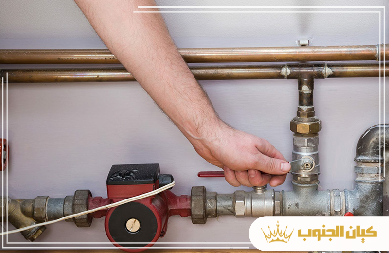 كشف تسربات الغاز بدون تكسير